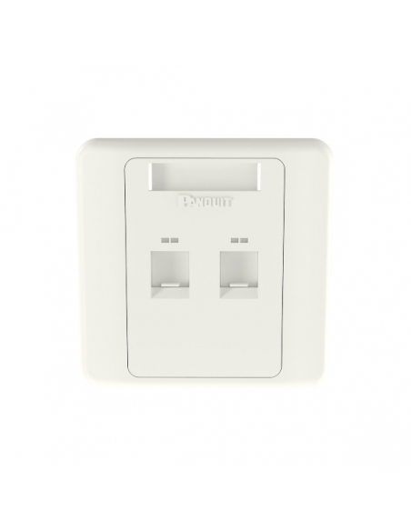 Panduit NKFPLUKF2SAW, Face Plates