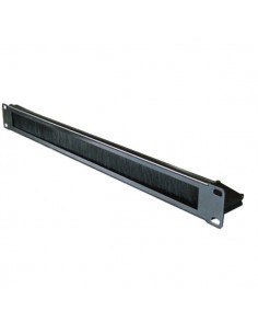 Datacom DC-BRP19-1UBK, 1U Brush panel BK