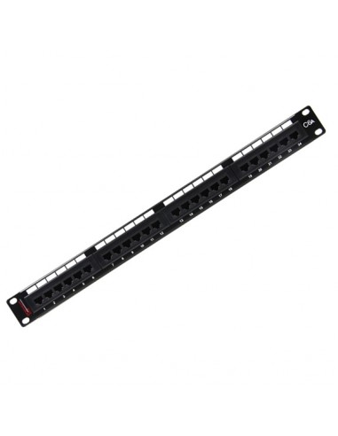 ExTell E6A24U3L-PM, CAT 6A 24 PCB Patch Panel