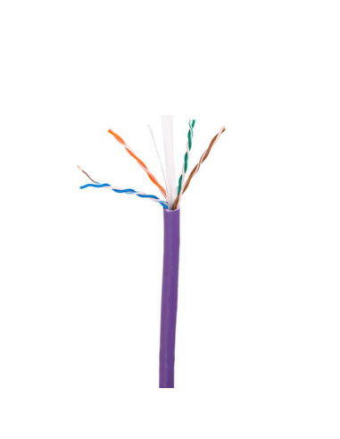 Bt C1237, Cat6, 4P, 23AWG, LSZH, Unshielded, Datatwist-Purple