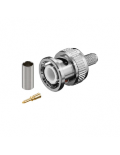 BEL-H3101-RG59 BNC male RG59 crimp connector