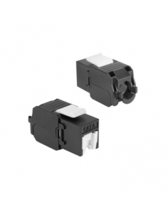 ExTell EK6XU1803-S, CAT 6 180° Keystone Jack