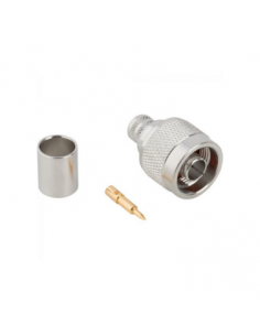 copy of BNC Top Hat Solder Clamp Plug