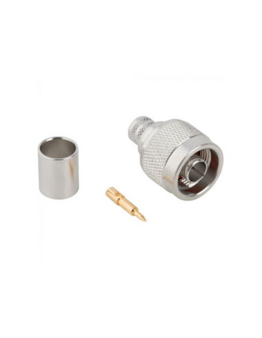 copy of BNC Top Hat Solder Clamp Plug