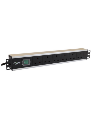 Excel D13-6H, Power strip 6 way