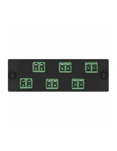 Panduit FAP6WAGDLCZ, LC/APC duplex adapters