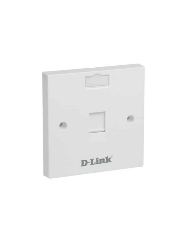 D-Link NFP-0WHI11, Single shutter faceplate 86x86mm