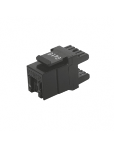 122-31T180BK, Cat6 UTP Keystone jack