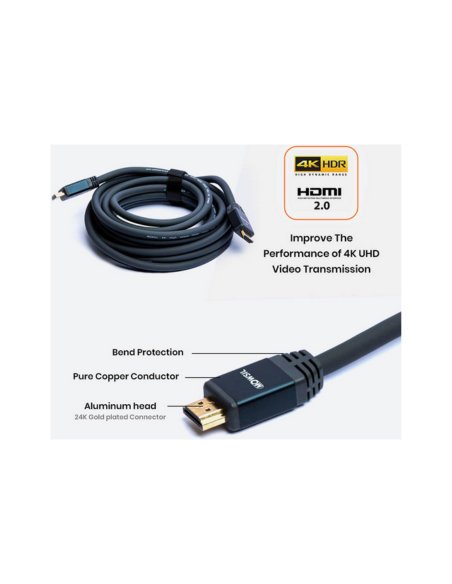 MOHD202, HDMI 4k 60Hz 2.0 cable