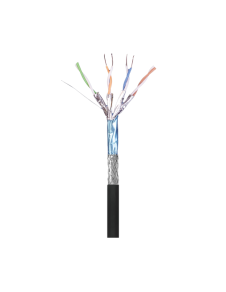 E6AFPO33-SF, Cat6A, SF/FTP solid cable