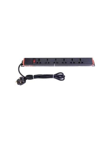 Finen SH-PDU-6W-P-3M, 6 Way PDU