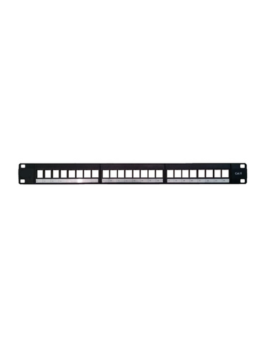 D0435-241UNFULBK, Cat6 24 port copper patch panel