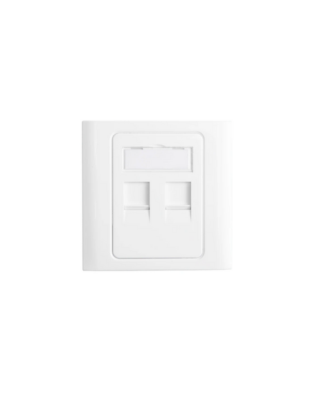 MMCWDOUNI071, 86x86mm Single gang faceplate