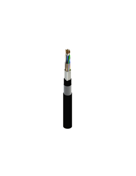 N12P-1.5-P1T2-BLK, 12 pair instrumentation cable
