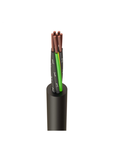 H07RN-F7CX2.5MM, 7 Core rubber cable