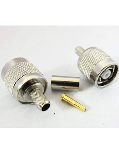 TNC FEMALE - RP CRIMP RG - 58 CONNECTOR