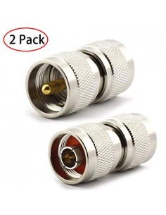 N MALE UHF MALE ADAPTOR