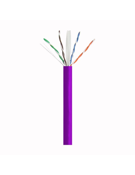BT C1237, Cat6, 4P, 23AWG, LSZH, Unshielded, Datatwist-Purple