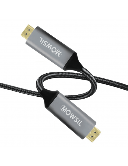MOHD201- MOWSIL, HDMI 4K Cable 1 Mtr HDMI Version 2.0V, Resolution: 4K @ 60HZ