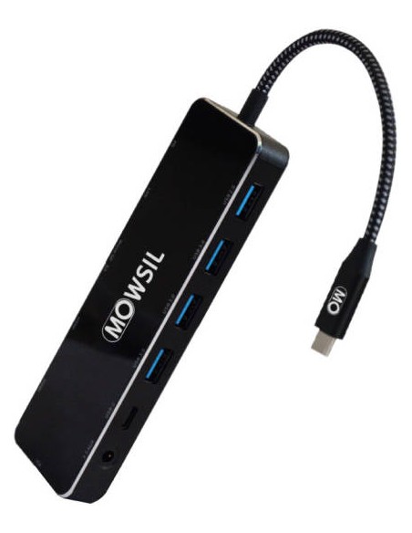 MOCHB13- Mowsil USB C Hub 13 in 1 with Dual HDMI