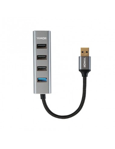 MOUHB31- Mowsil USB 4 Port Hub (USB 2.0*3 + USB 3.0*1)