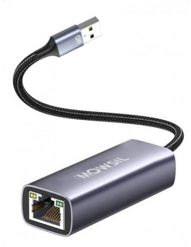 MOULN- Mowsil USB To LAN Gigabit RJ45 Adapter